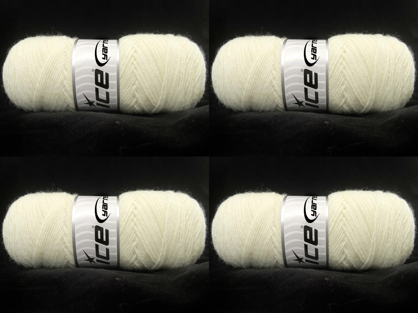 4x100gr. BONITO Akrilik, Yün Ekru Kışlık, Yün