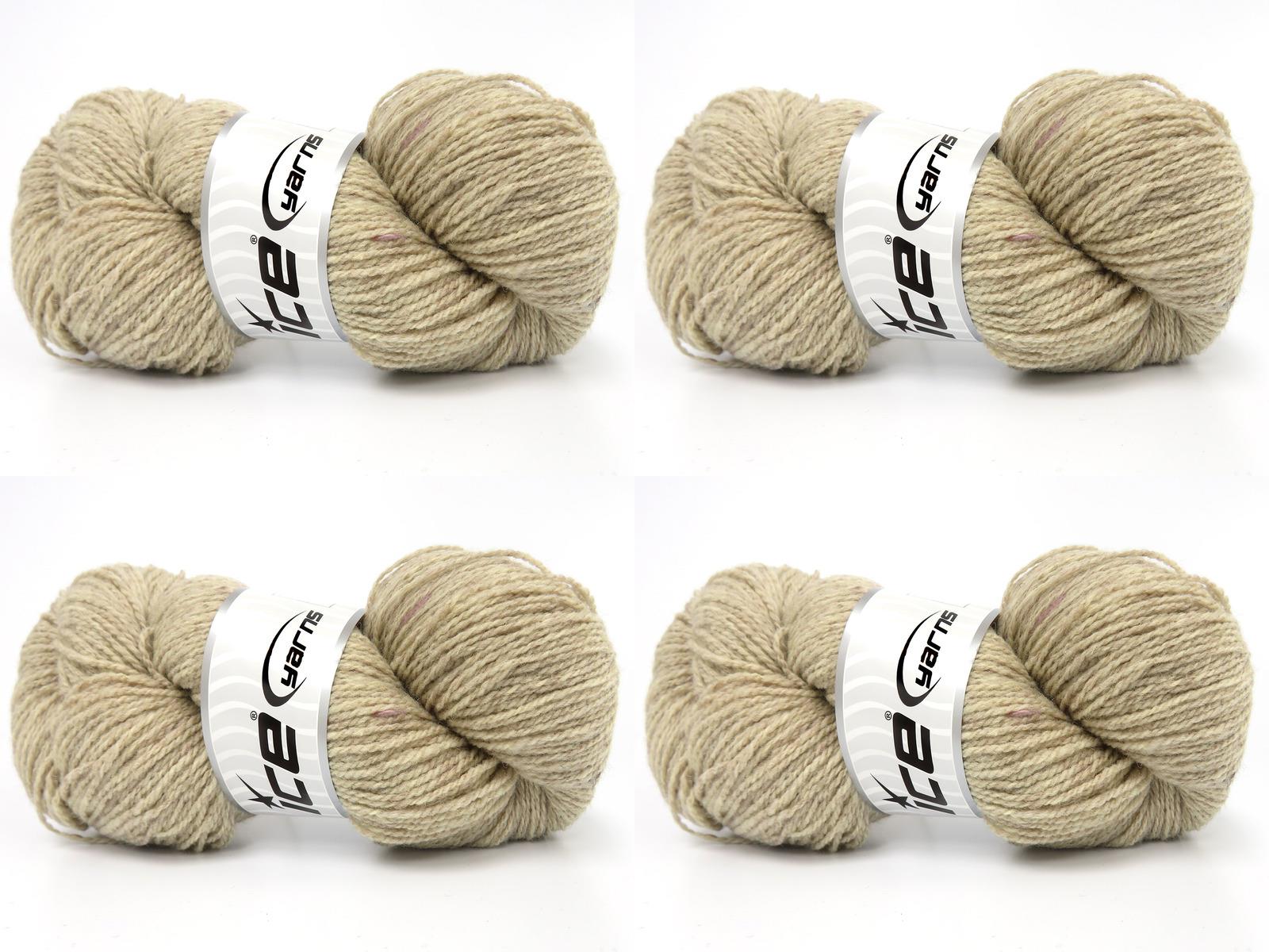 4x100gr. ORGANIC MERINO WOOL