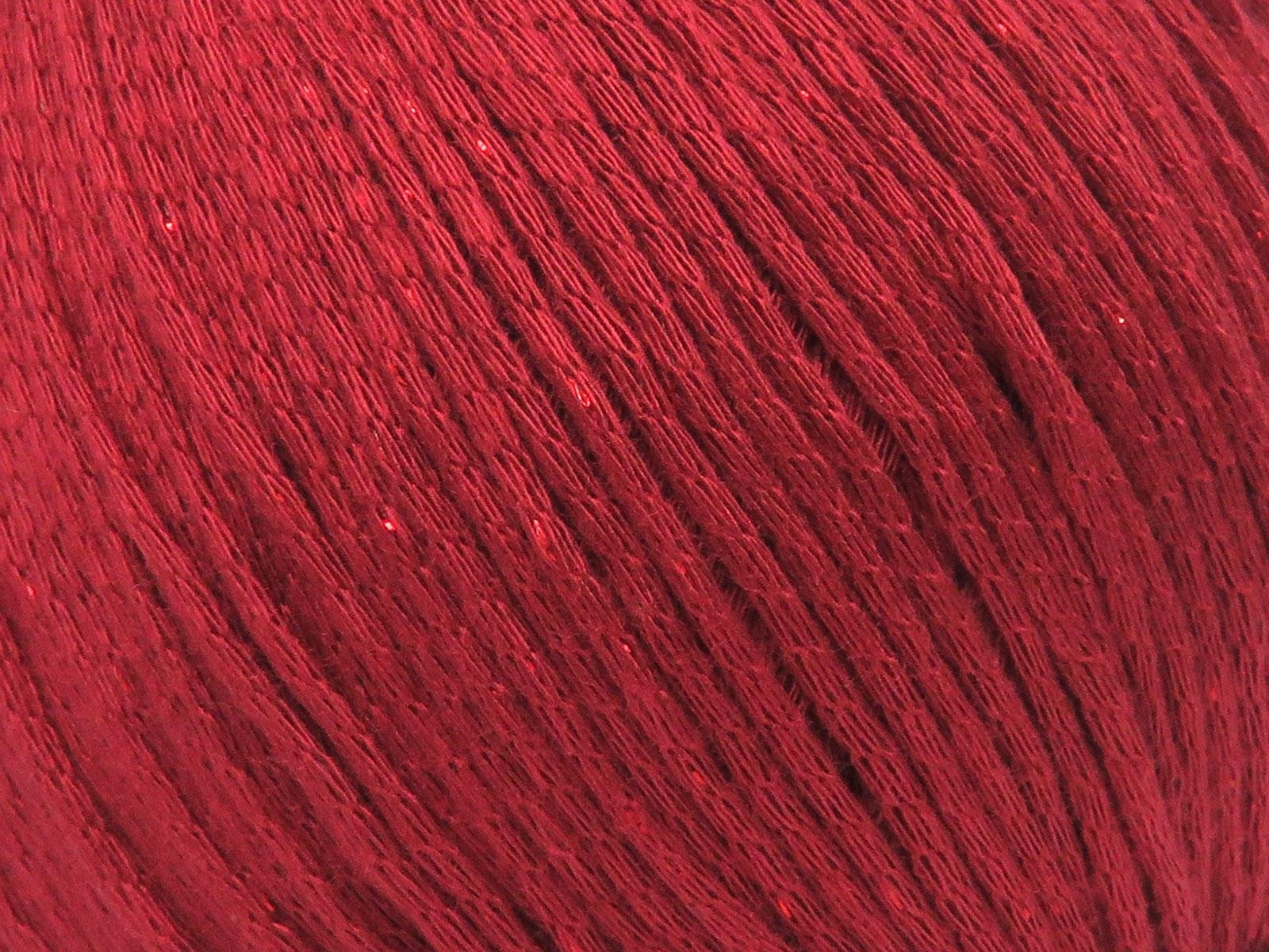 4x100gr. VISCOSE GLITZ Metalik Simli, Viskon Kırmızı Metalik Simli, Viskon, Yazlık İplikler