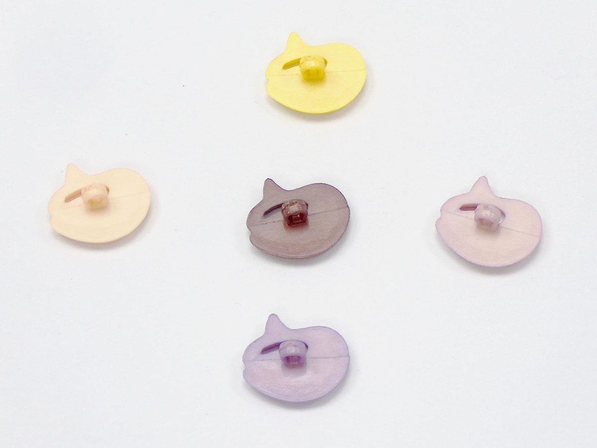5 Dolphin Figure Buttons Mixed Lot 15mm long