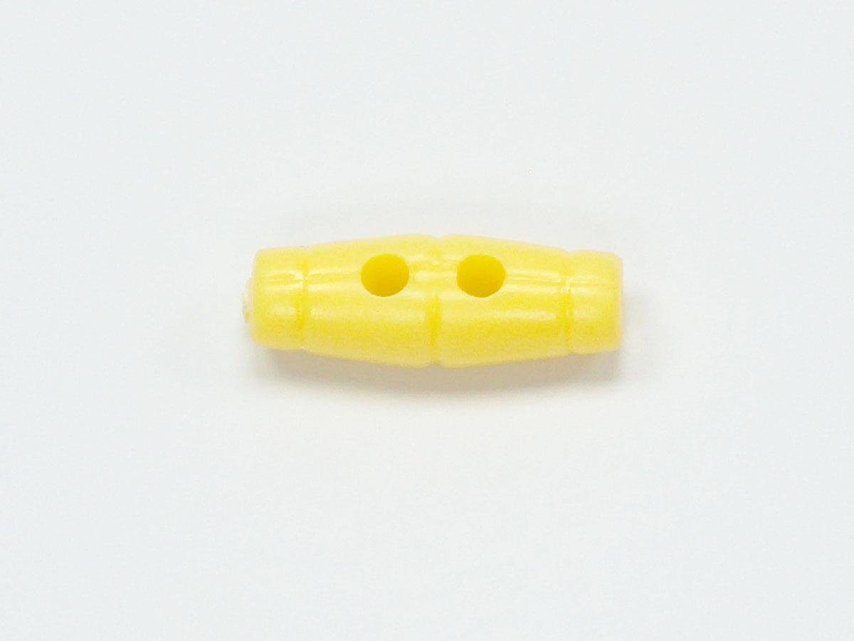 5 Shepherd Buttons Yellow 15mm long