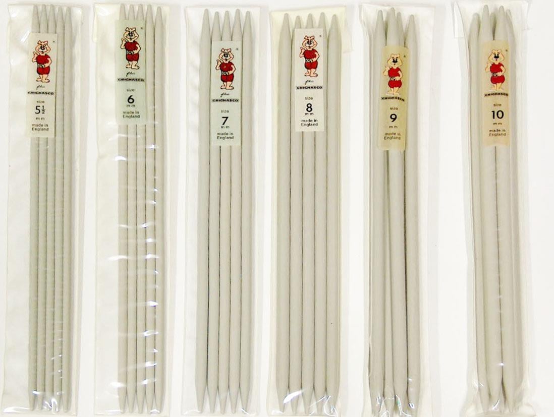 6 Sizes Set Double Point Knitting Needles .