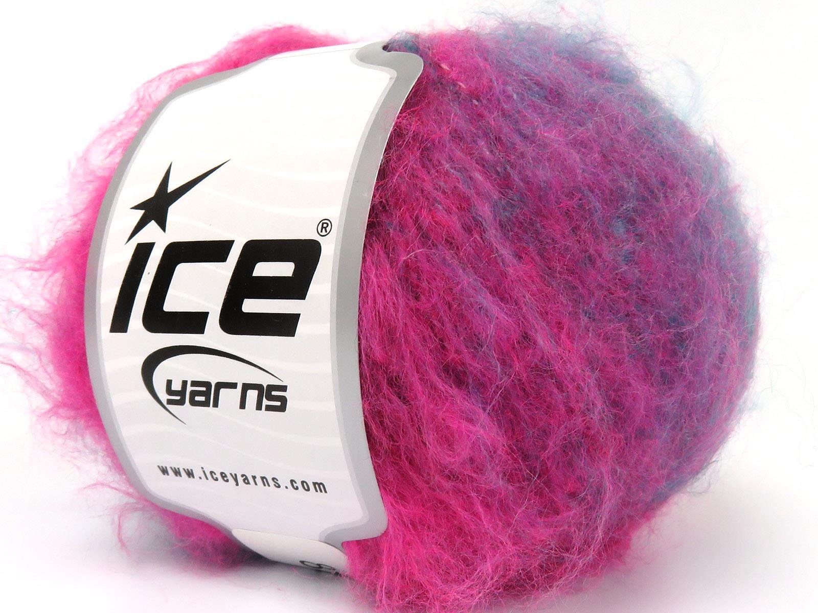 8x50gr. CHANCY MOHAIR Tiftik, Akrilik Yeşil, Mor, Altın, Fuşya Kışlık, Yün, Tiftik, Batik Desenli, Worsted