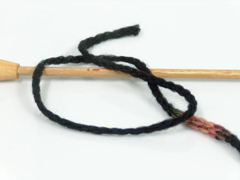 AirWool Bulky Spots Black, Neon Colors