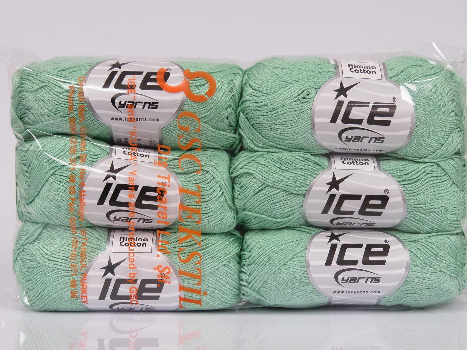 Almina Cotton Mint Green