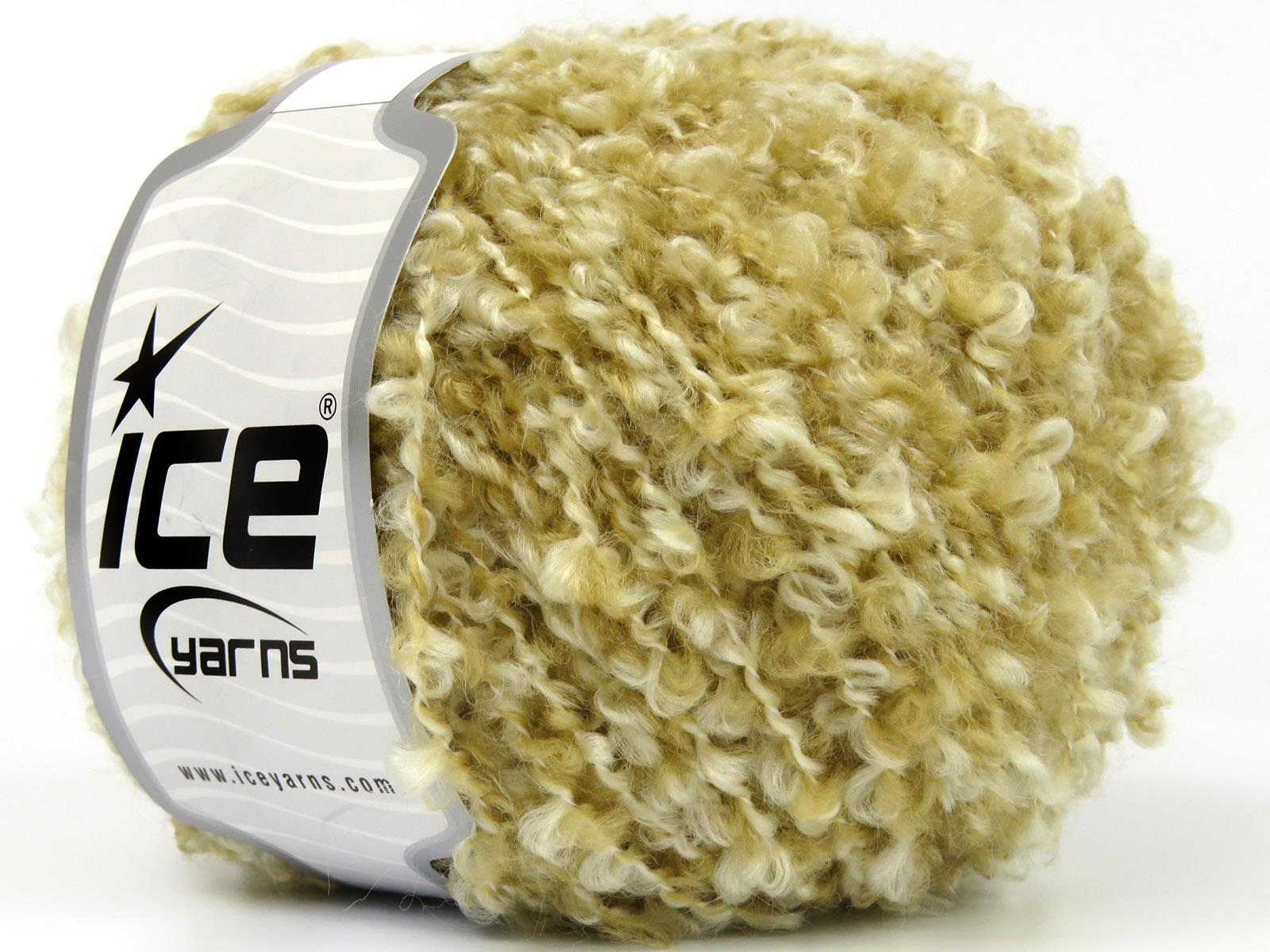 Alpaca Boucle Cream Shades