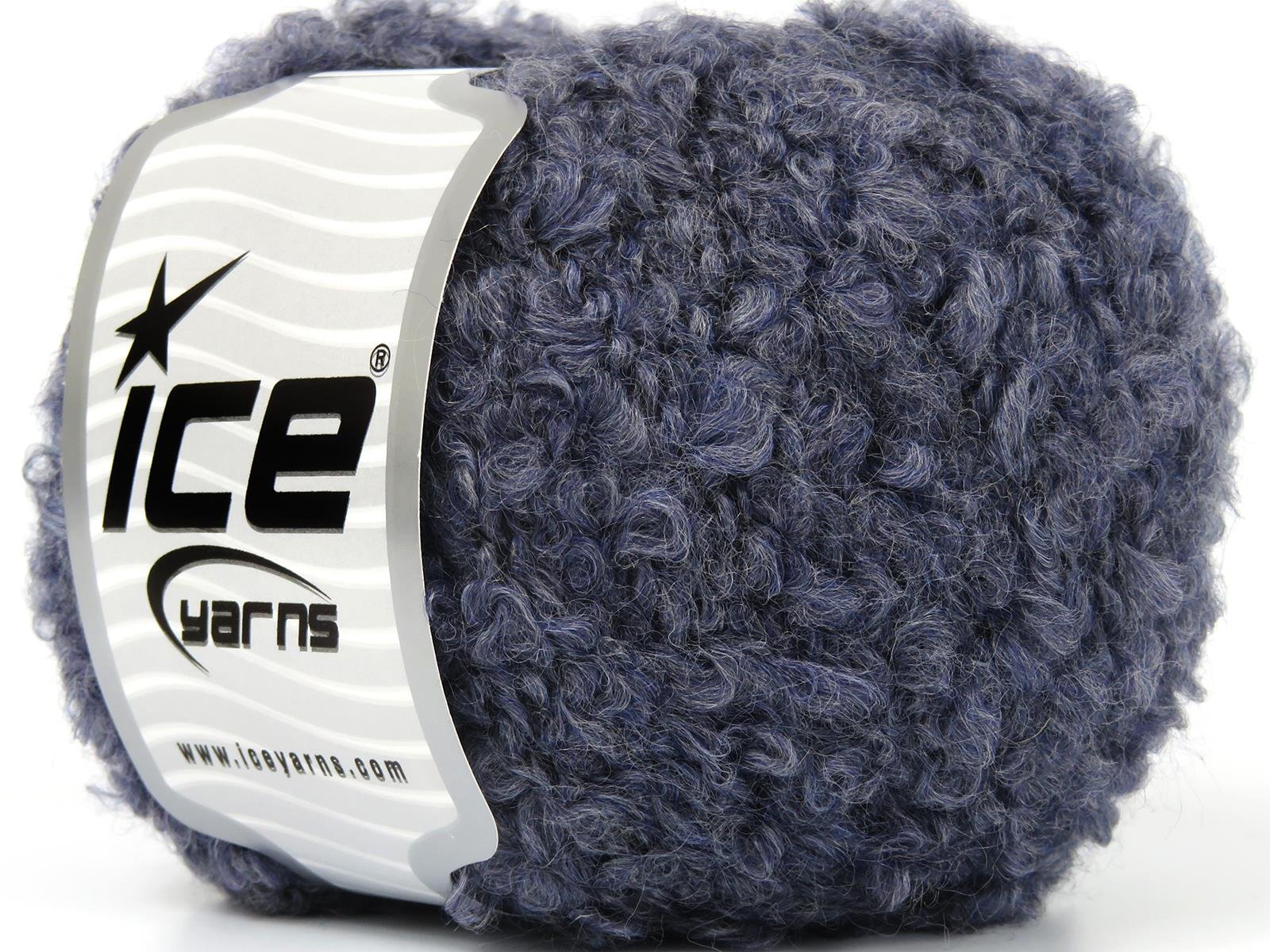 Alpaca Boucle Jeans Blue