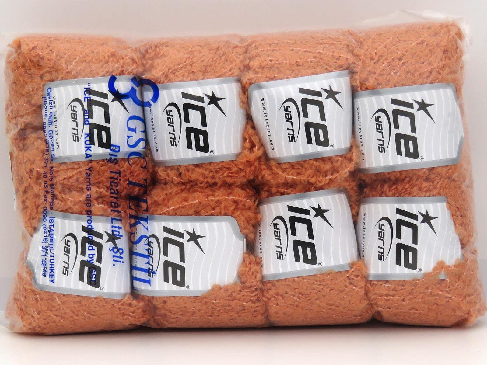 Alpaca Boucle Light Orange