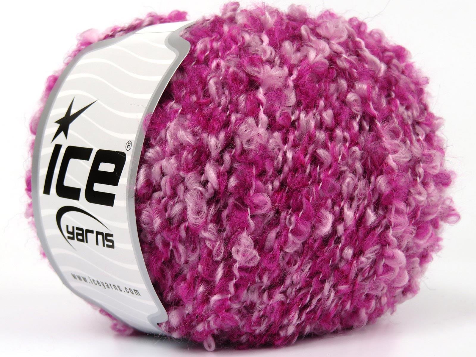 Alpaca Boucle Pink Shades