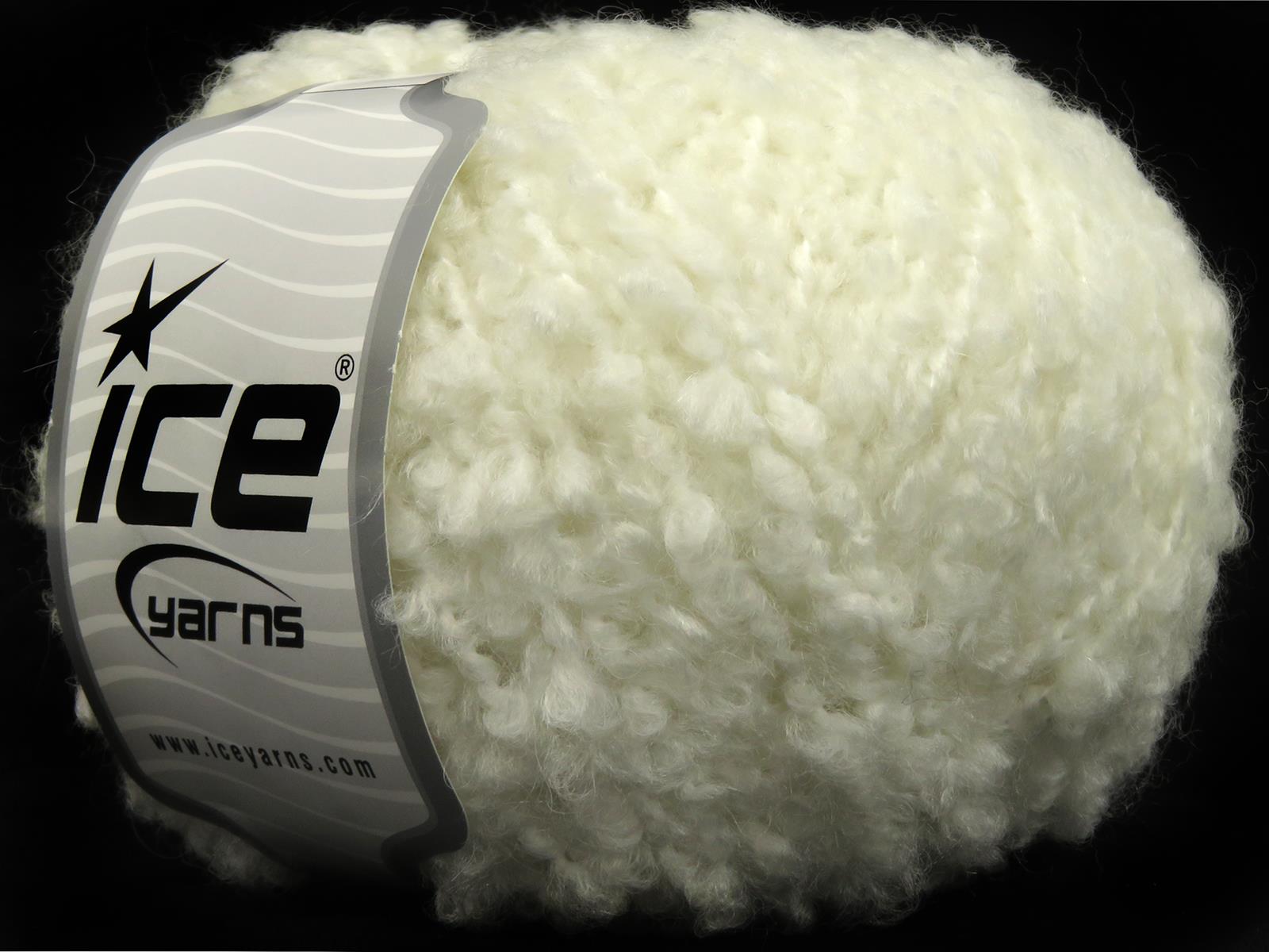 Alpaca Boucle White