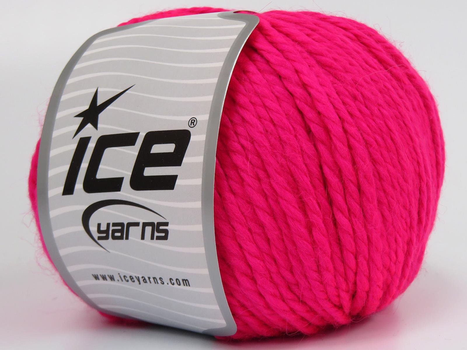 Alpaca Bulky Neon Pink