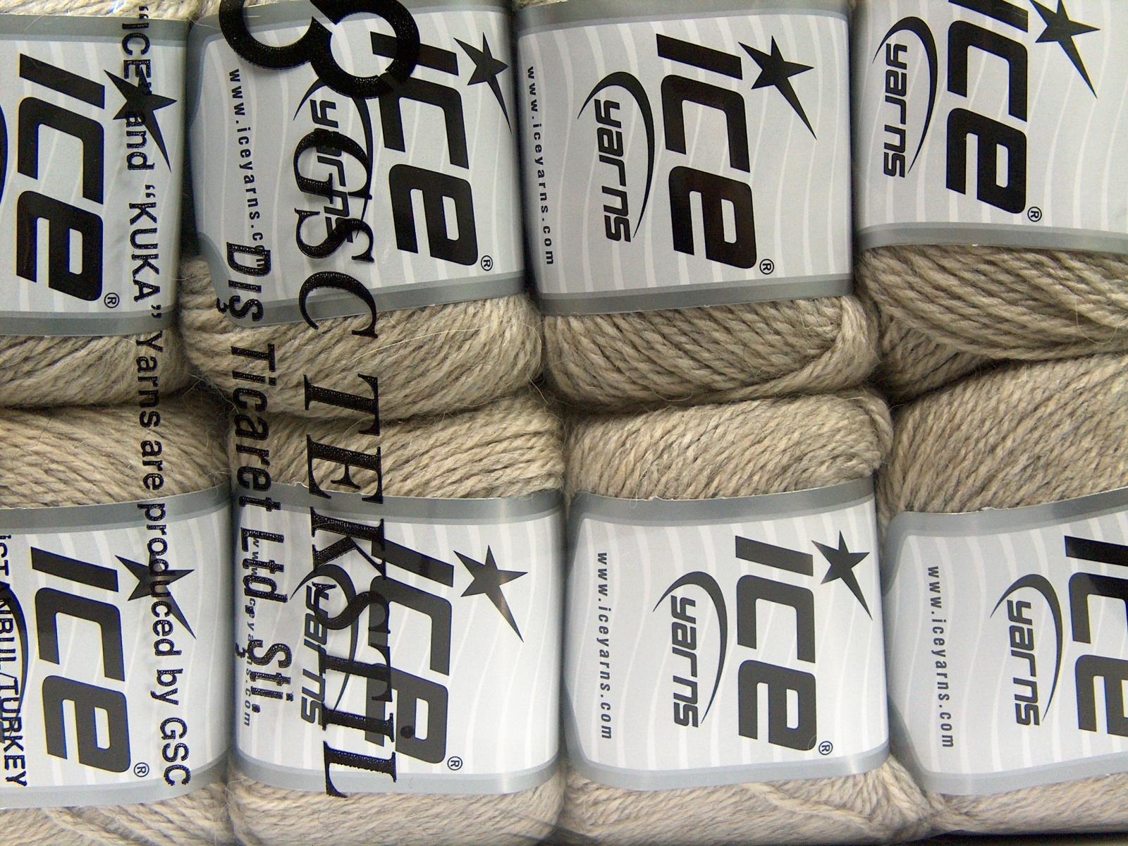 Alpaca Light Beige Melange