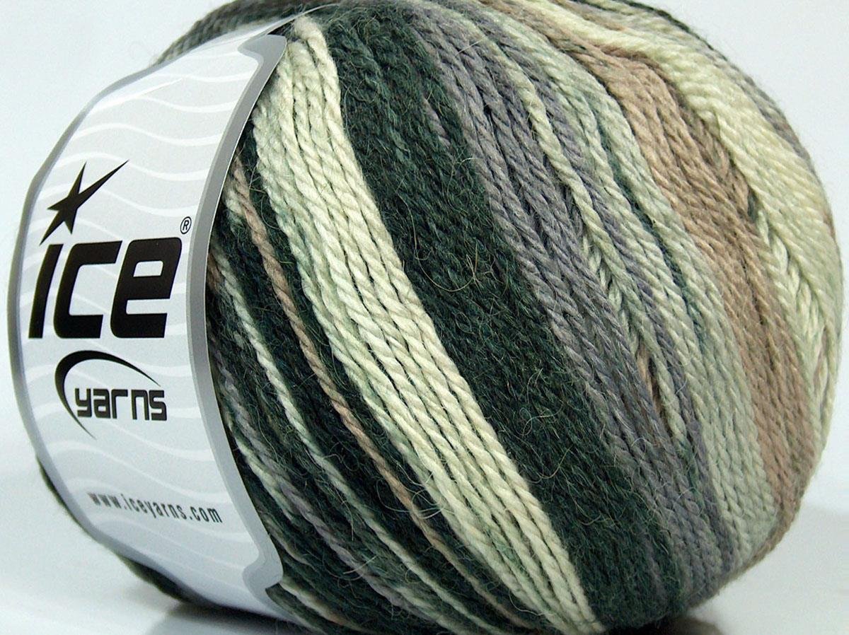 Alpaca Light Magic Black, Cream, Light Lilac