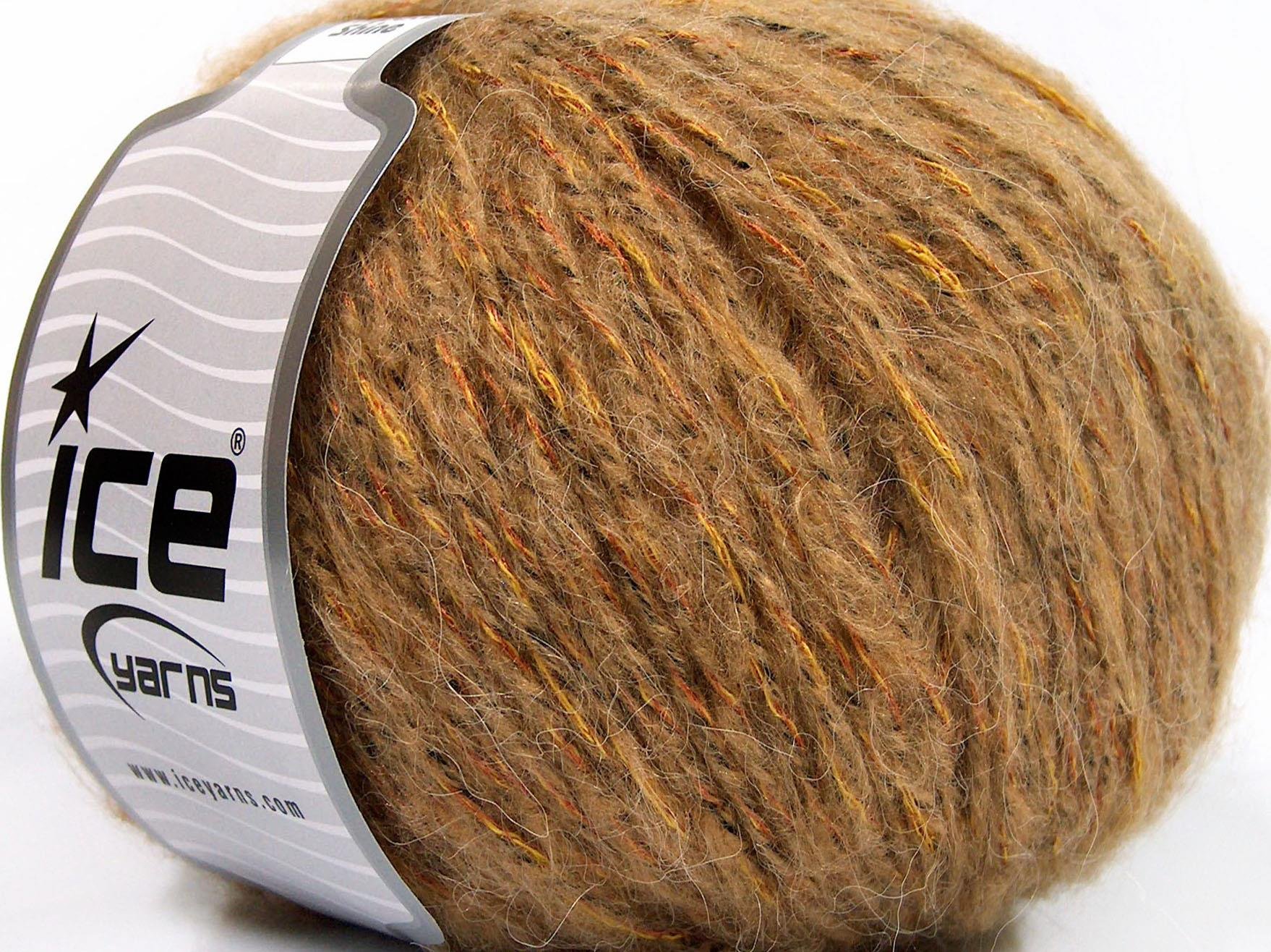 Alpaca Shine Green, Black, Gold, Light Brown