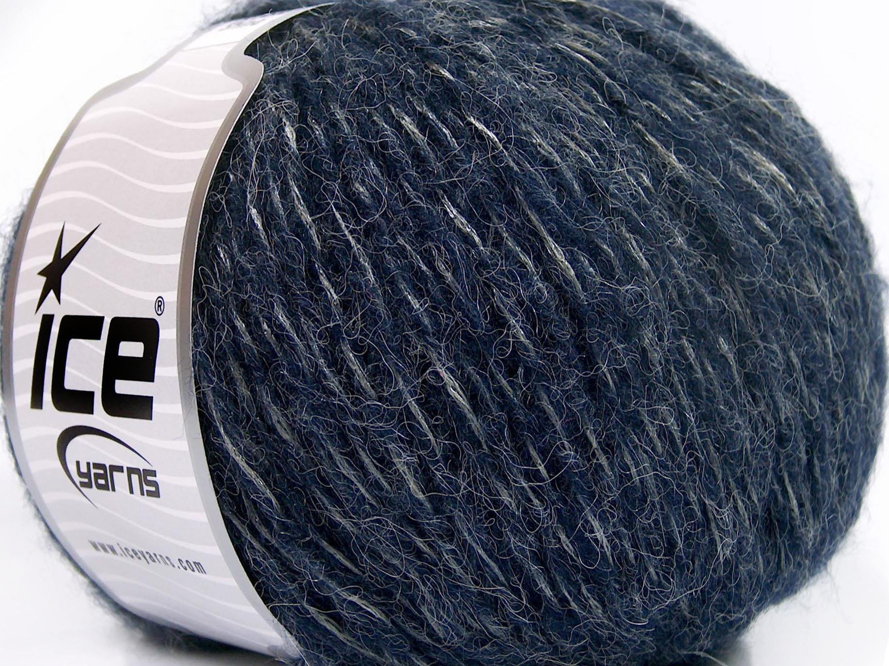 Alpaca Shine Silver, Navy
