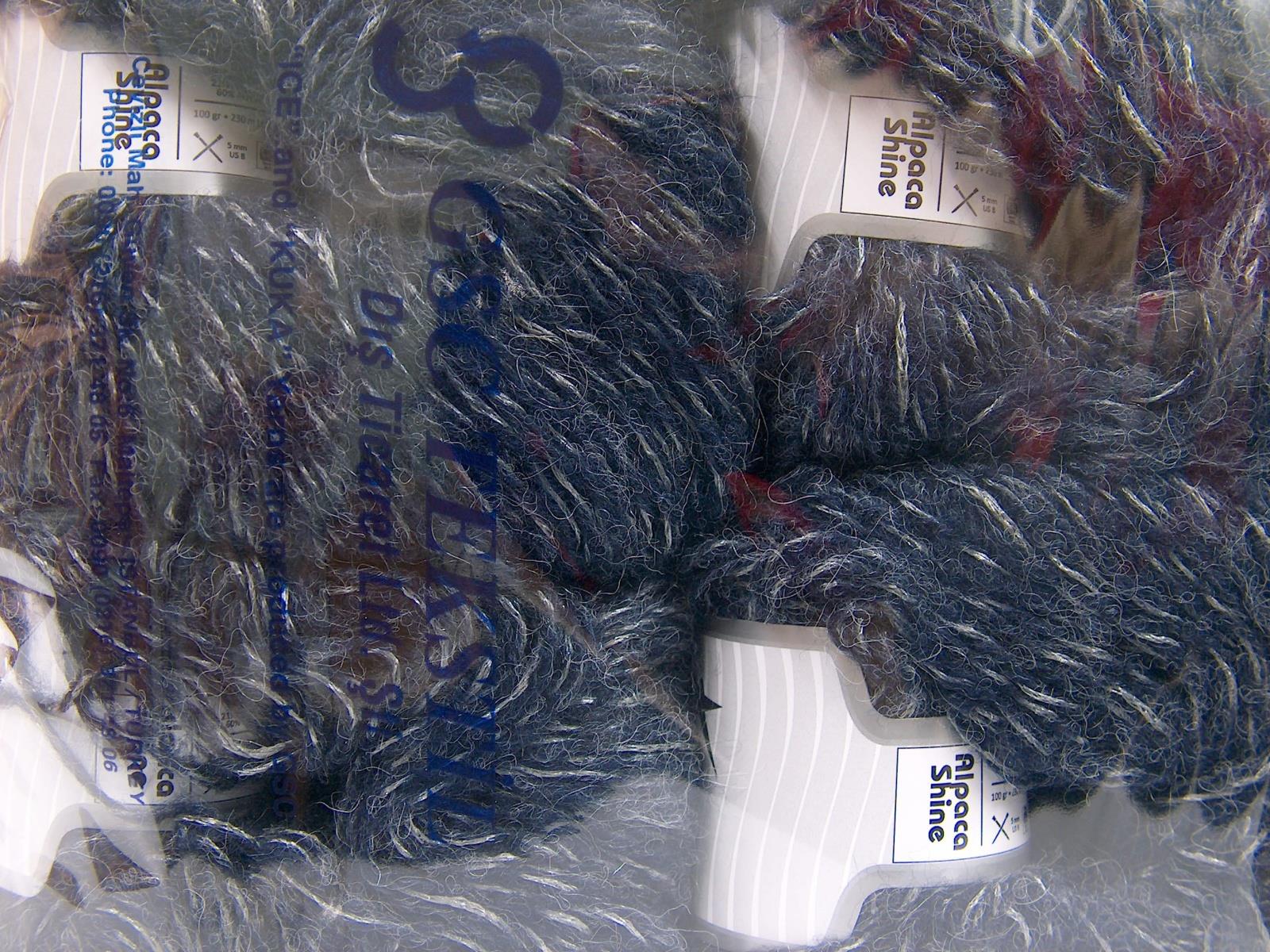 Alpaca Shine Silver, Navy