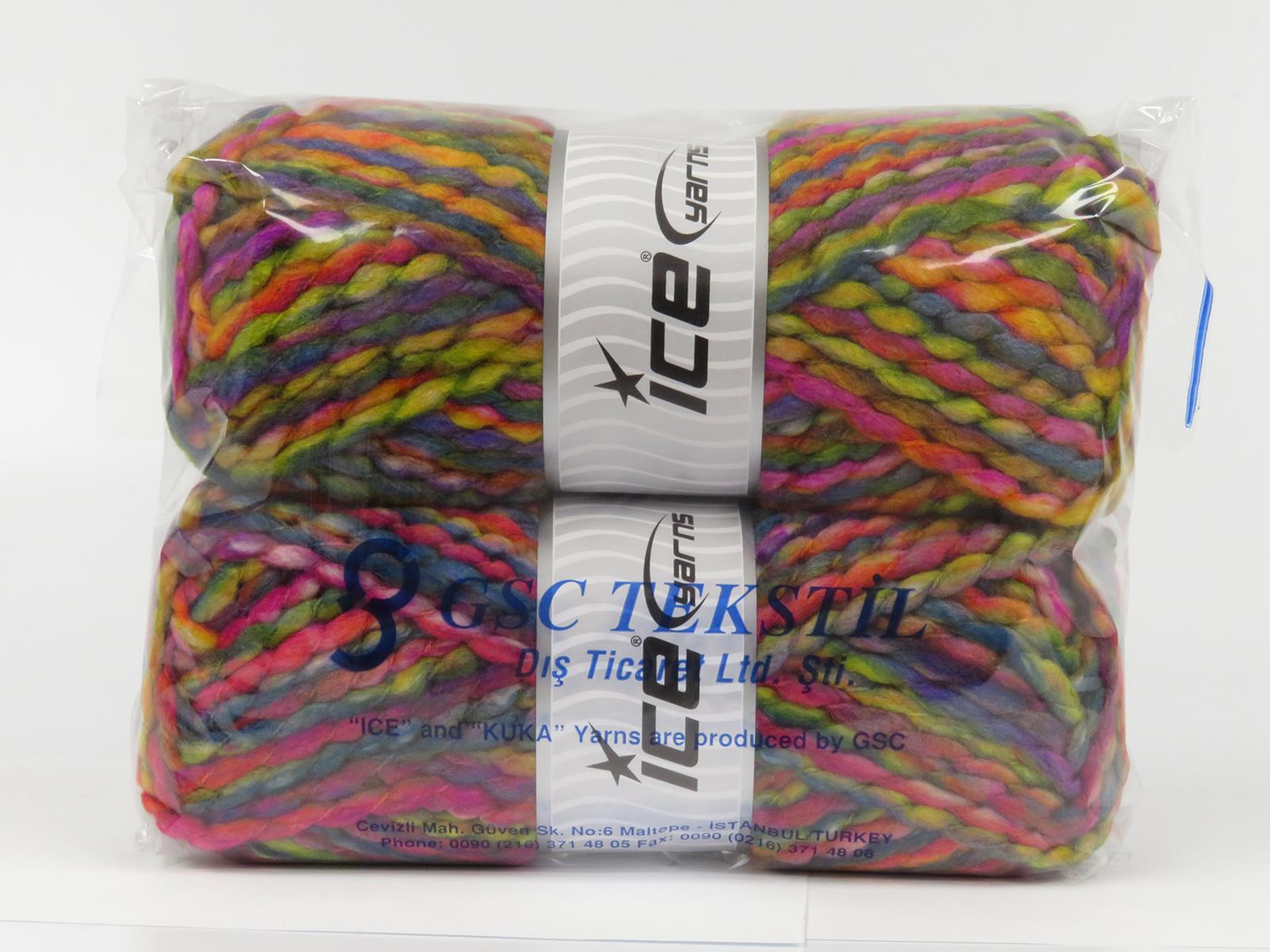 Alpine Wool Color Rainbow Colors