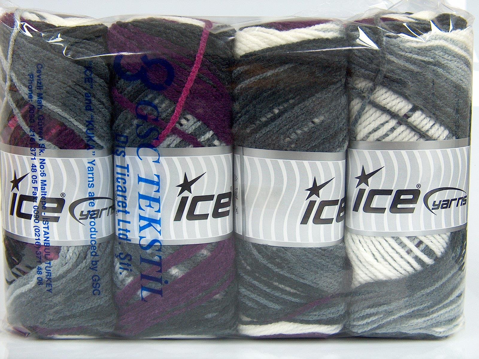 Ambiance Pink, Black, Purple, Grey Shades