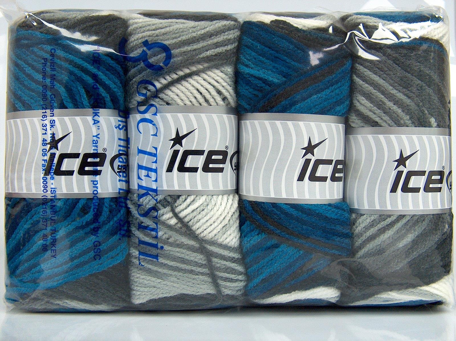 Ambiance White, Blue Shades, Grey Shades