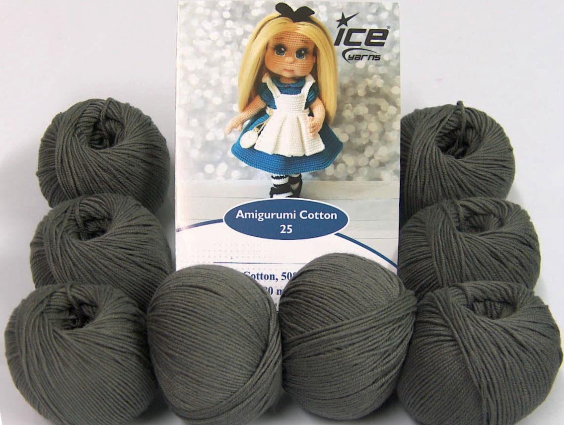 Amigurumi Cotton 25 Grey