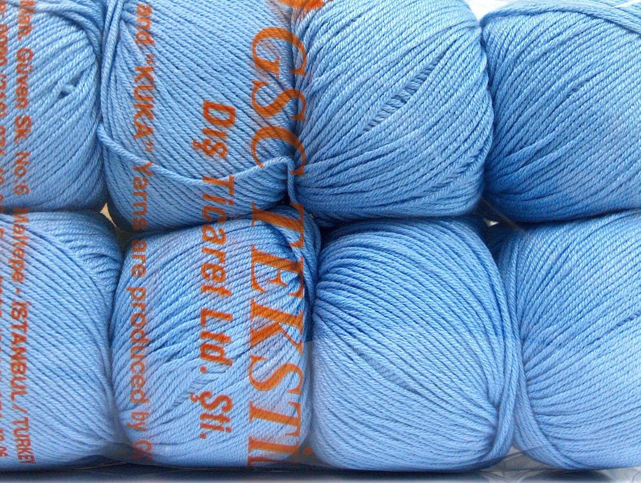 Amigurumi Cotton 25 Light Blue
