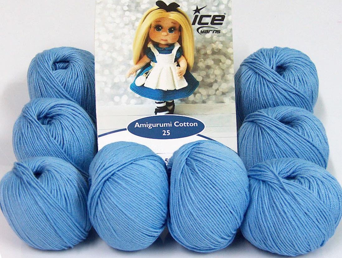 Amigurumi Cotton 25 Light Blue