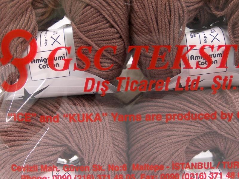 Amigurumi Cotton Brown