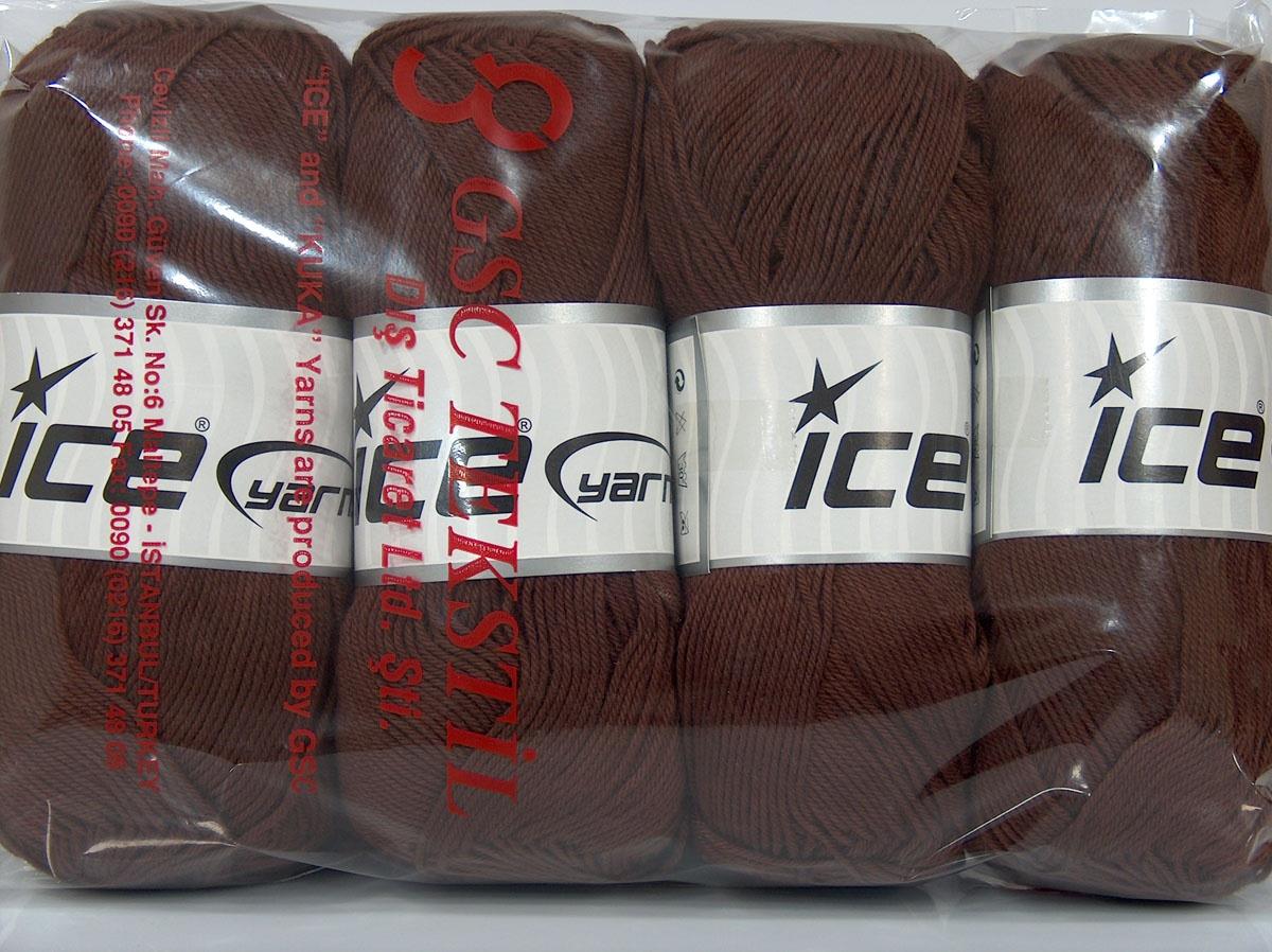 Amigurumi Pure Cotton Dark Brown