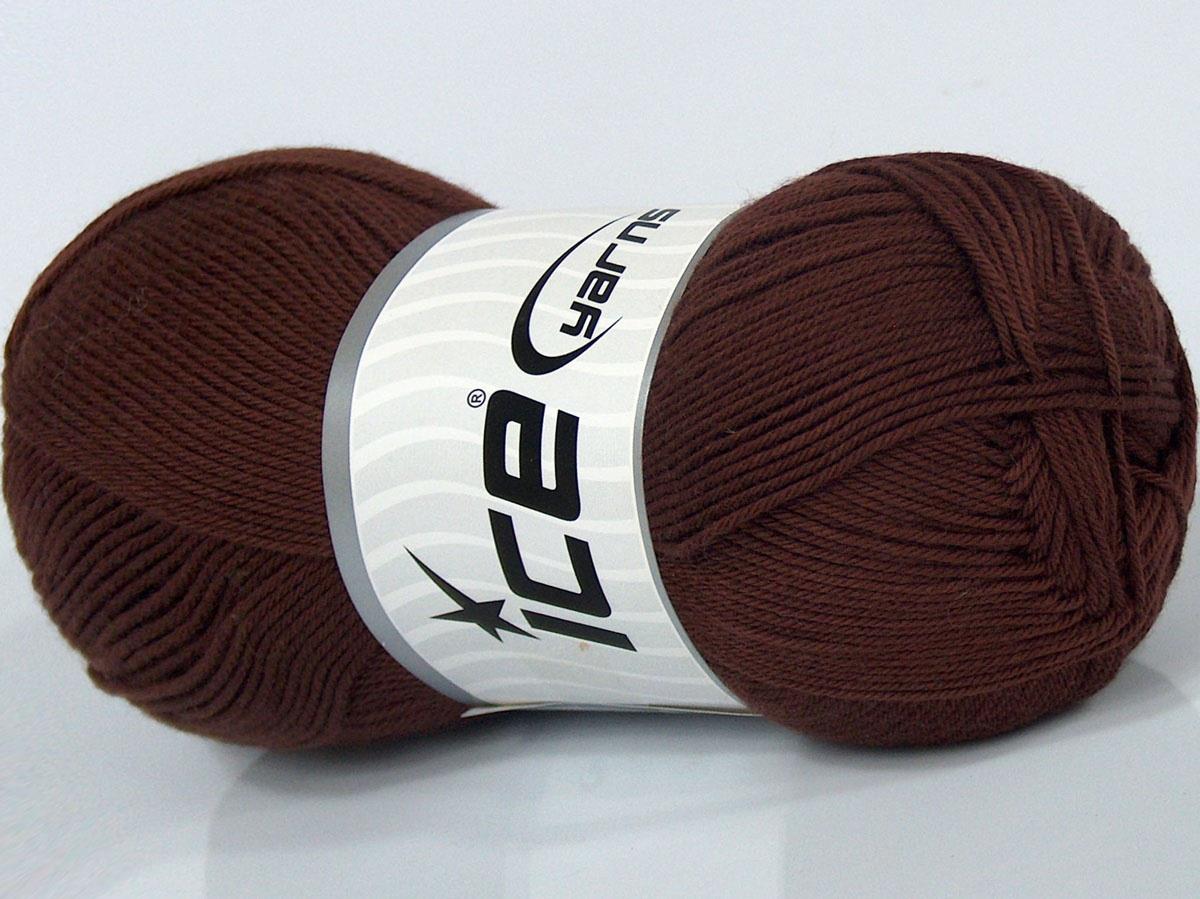 Amigurumi Pure Cotton Dark Brown