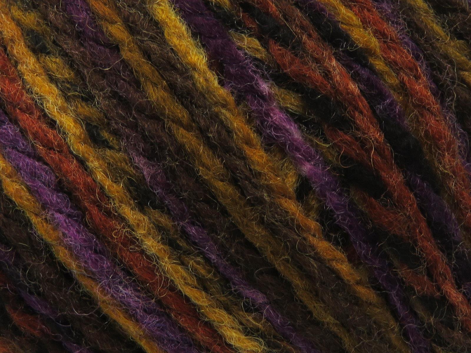 Anatolia Wool Black, Purple, Brown Shades