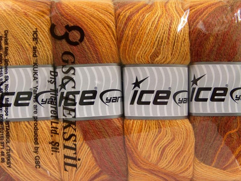 Angora Active Brown, Yellow, Gold