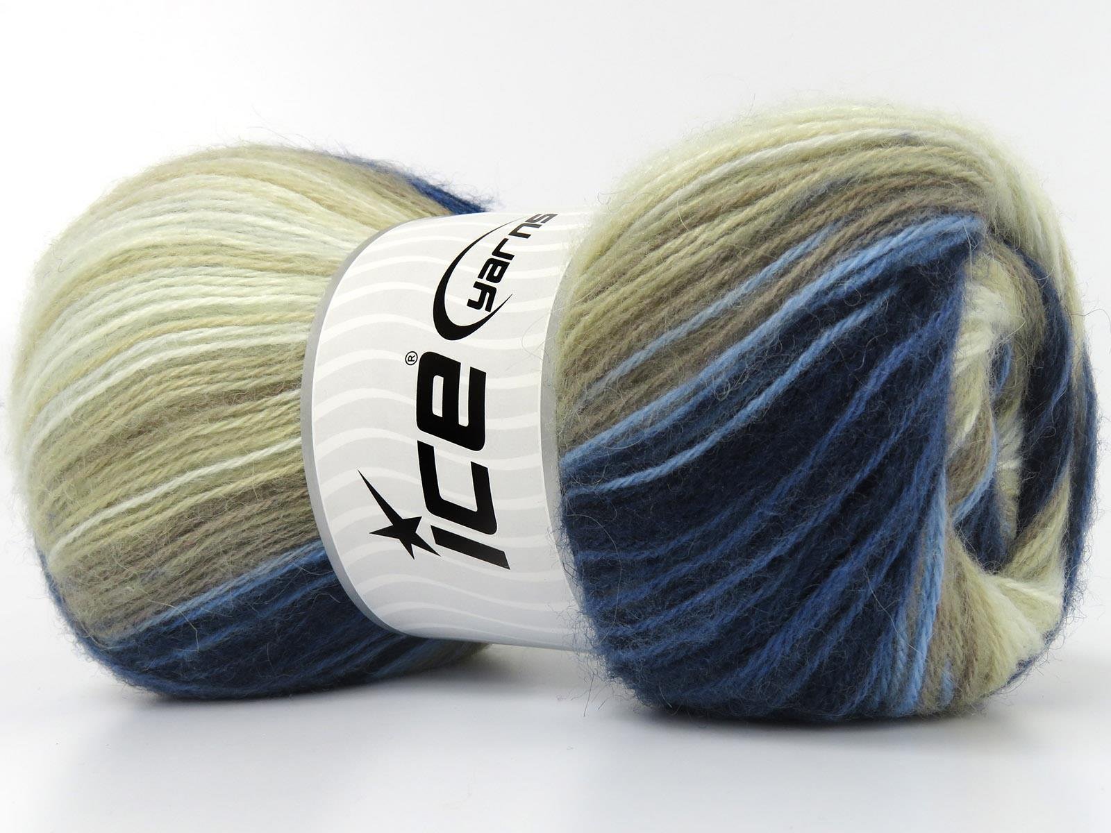 Angora Active Cream, Lilac Shades, Camel Shades