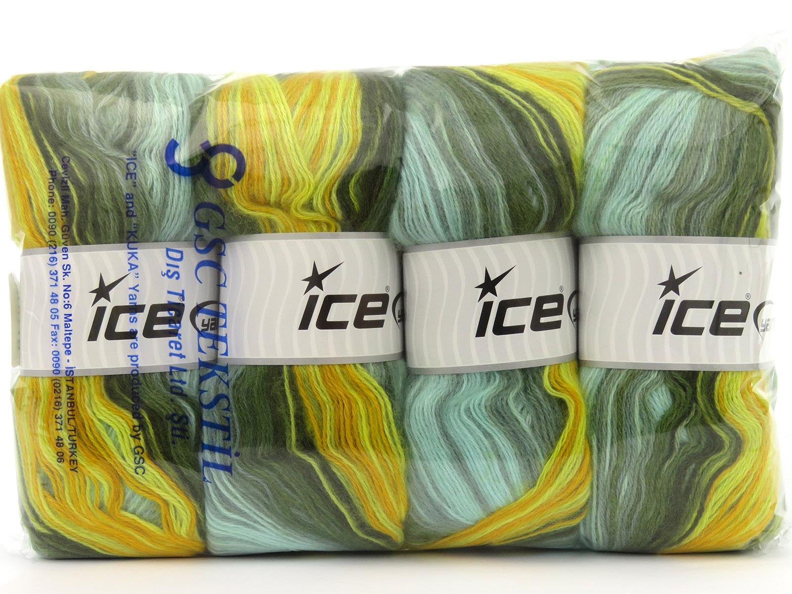 Angora Active Gold, Green Shades