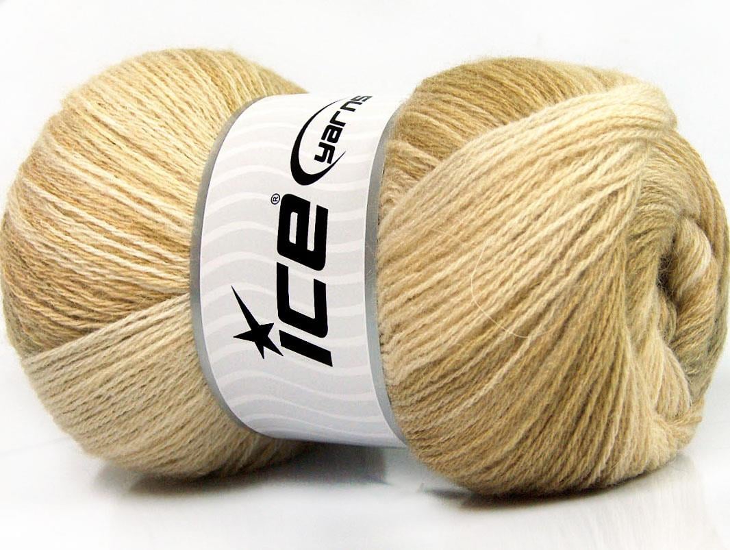 Angora Batik Camel, Beige