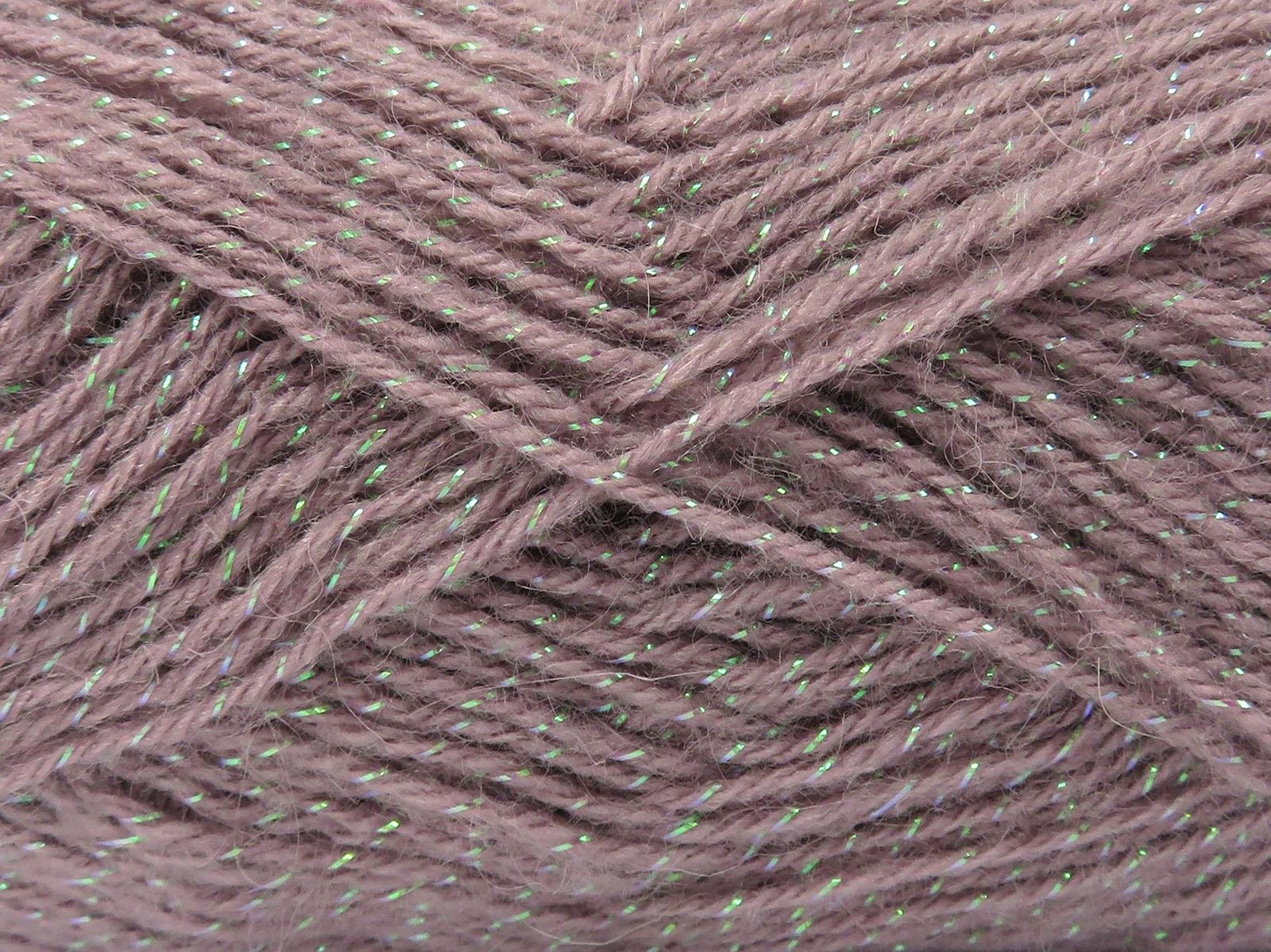 Angora Glitz Light Maroon