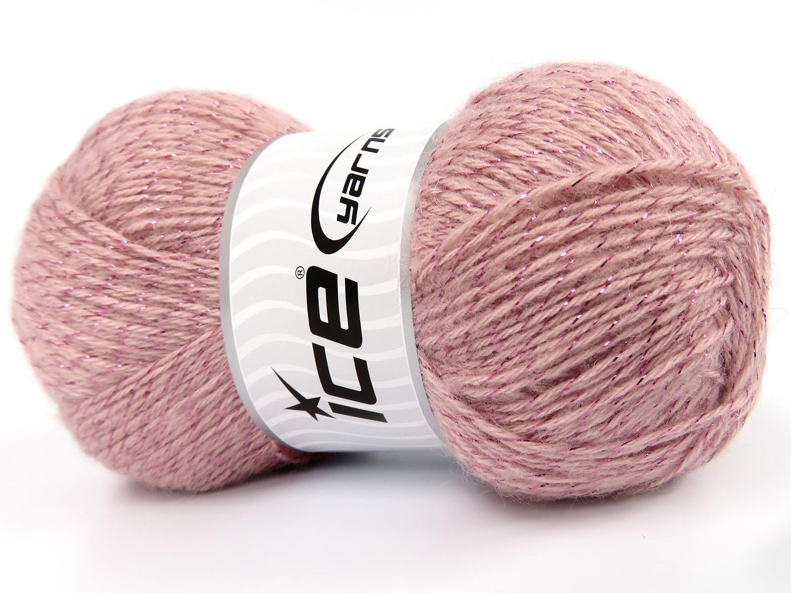 Angora Glitz Light Pink