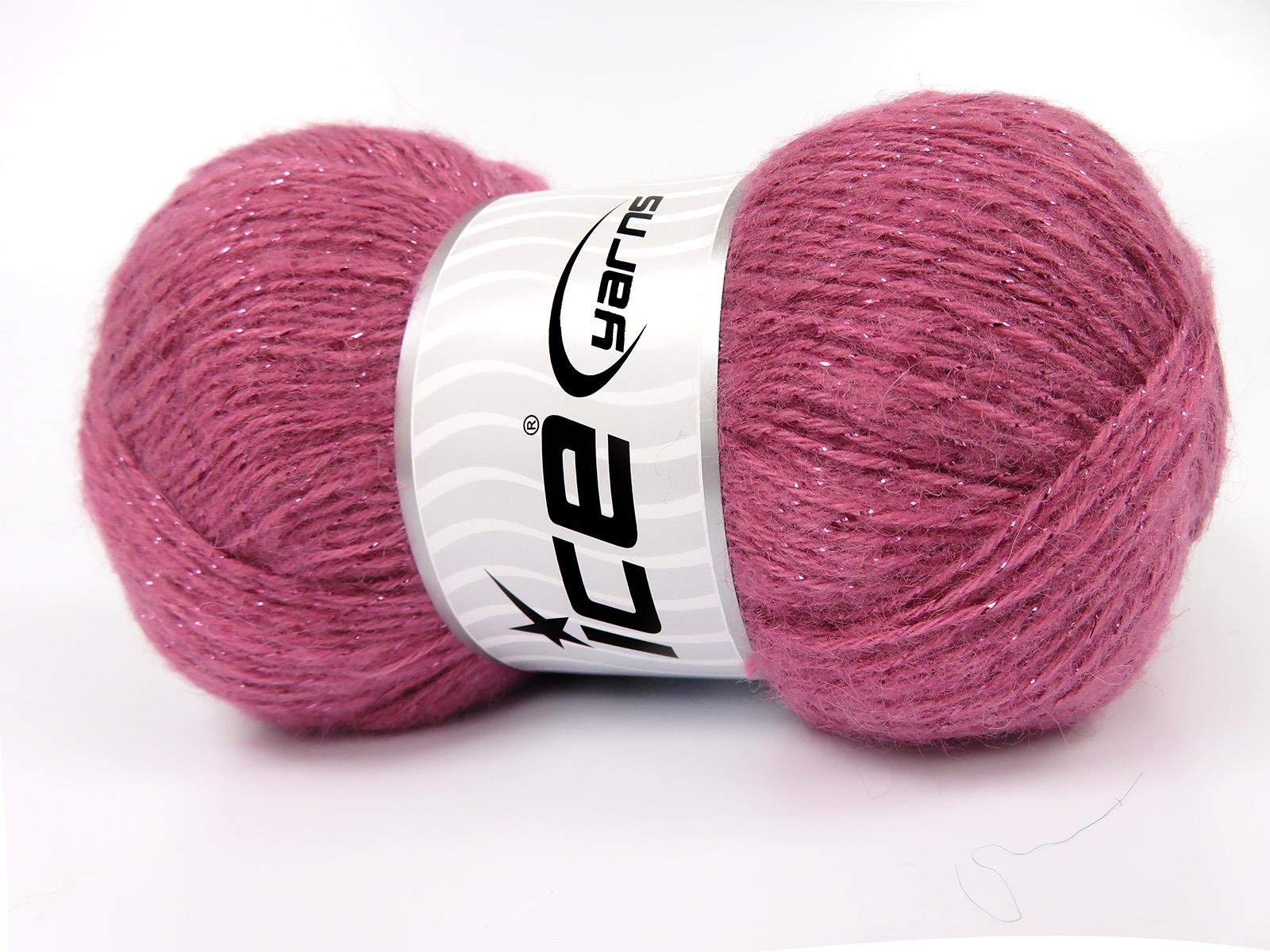 Angora Glitz Pink