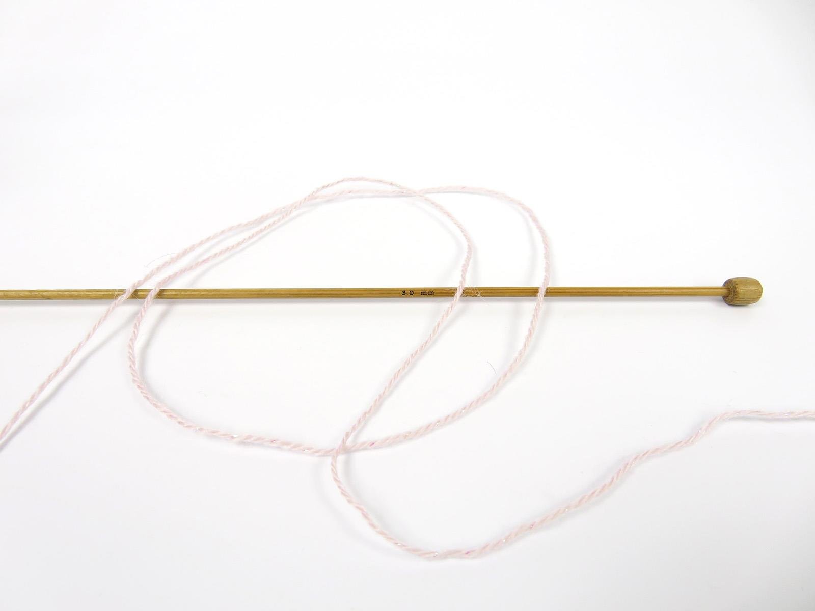 Angora Glitz Powder Pink