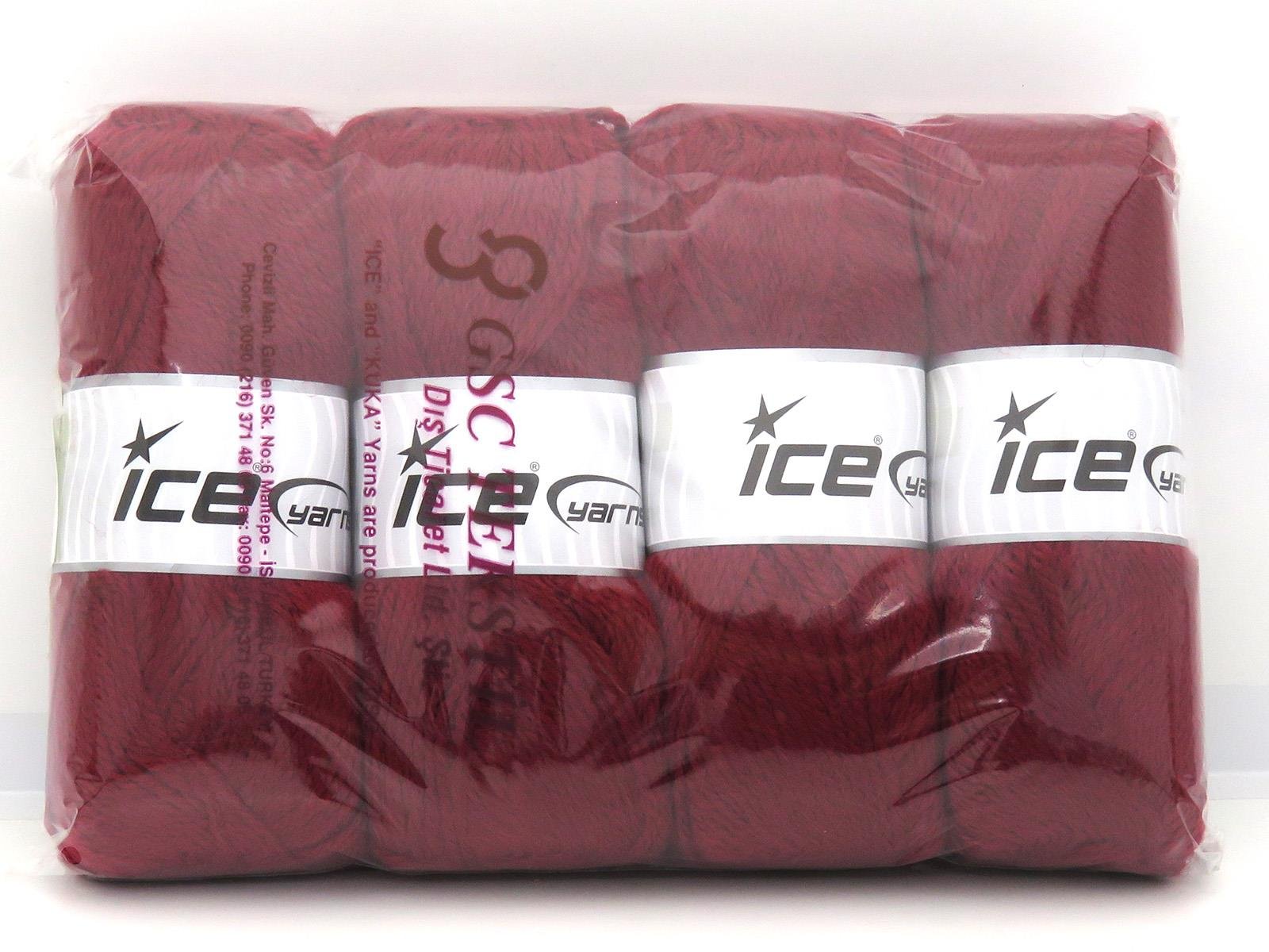 Angora Luxe Burgundy