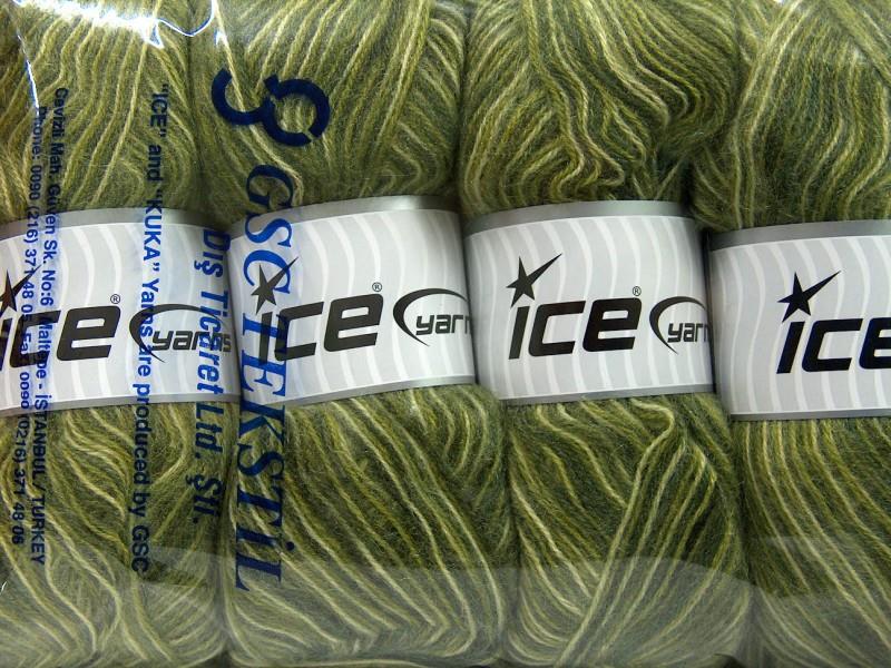 Angora Supreme Color Green Shades