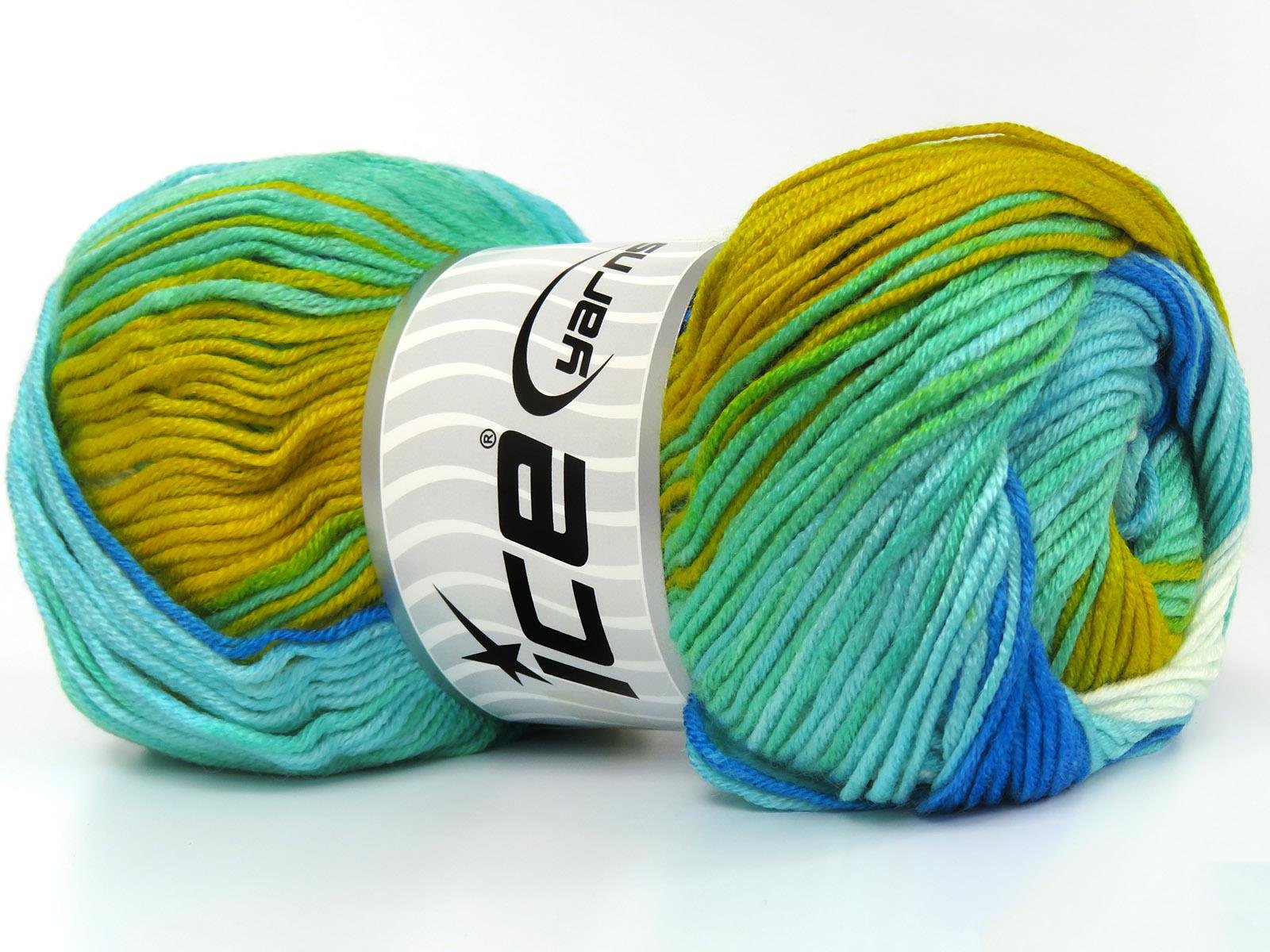 AntiPilling Magic Blue, White, Gold, Green Shades