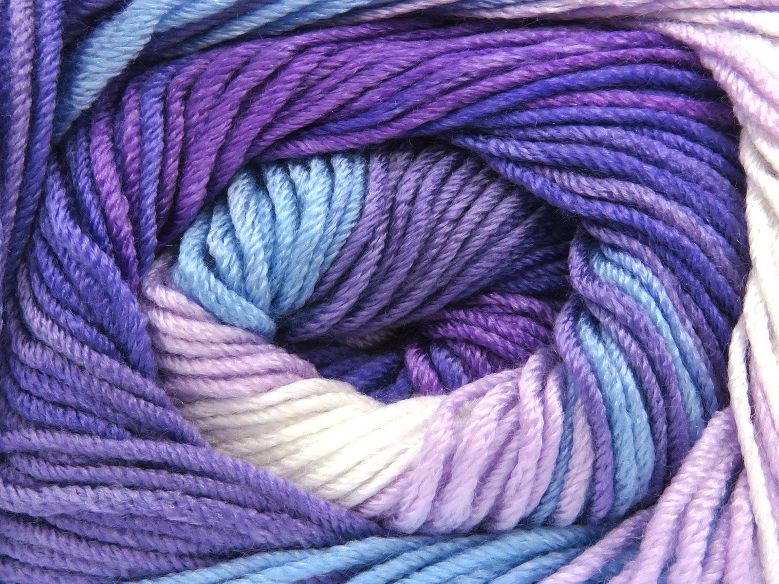 AntiPilling Magic Blue, White, Purple Shades