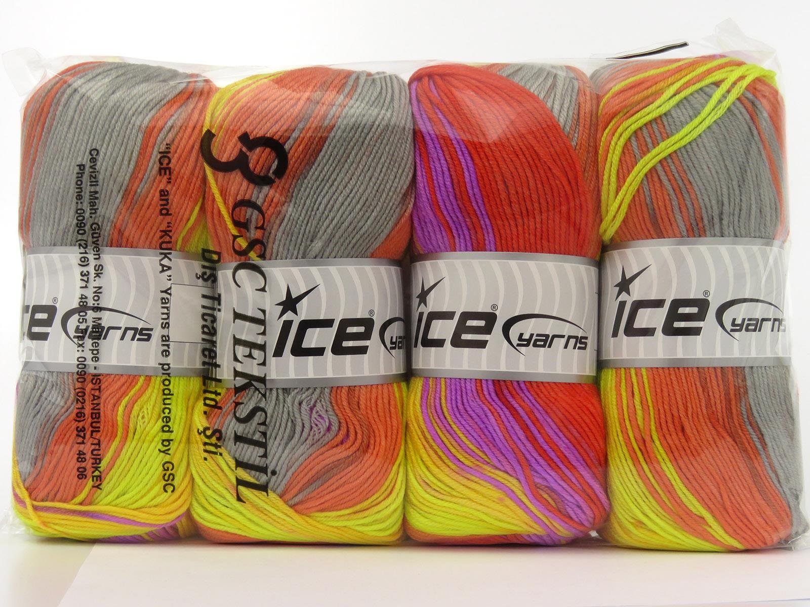 AntiPilling Magic Green, Lilac, Yellow, Copper, Salmon