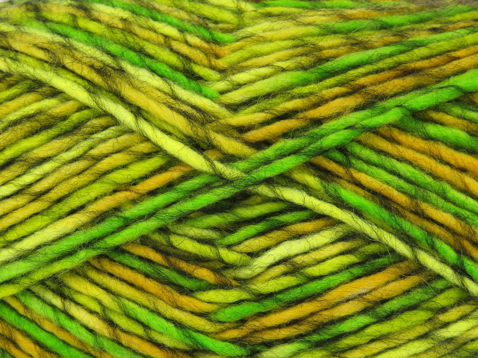 Armonia Lana Black, Gold, Green Shades