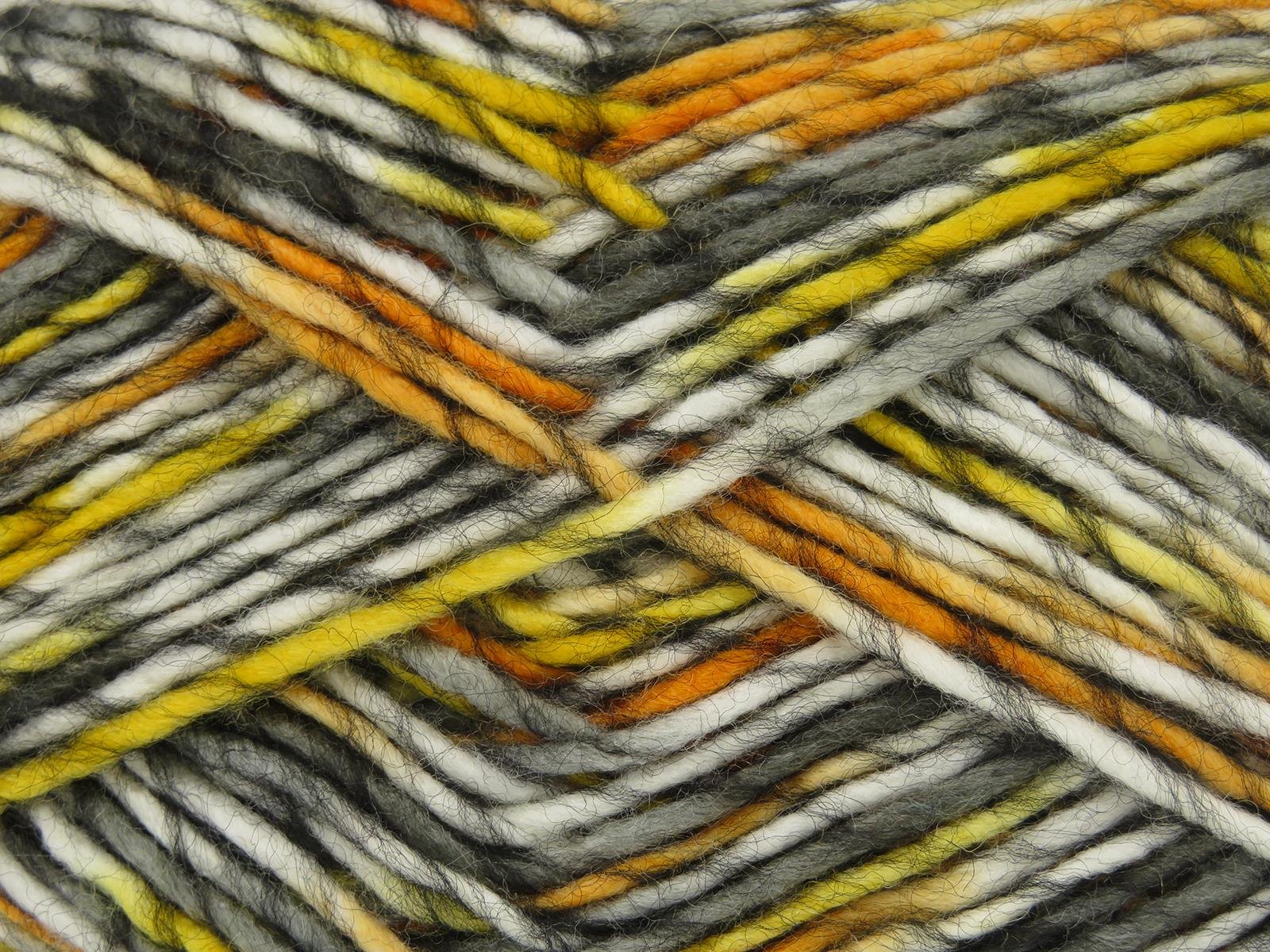 Armonia Lana Black, White, Yellow, Grey, Gold