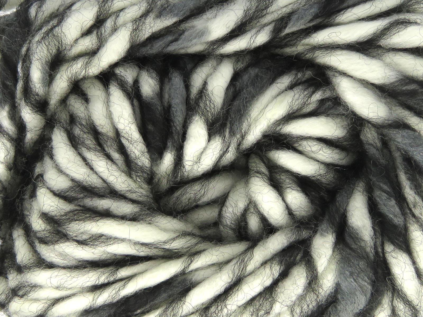 Armonia Lana Bulky Black, White, Grey
