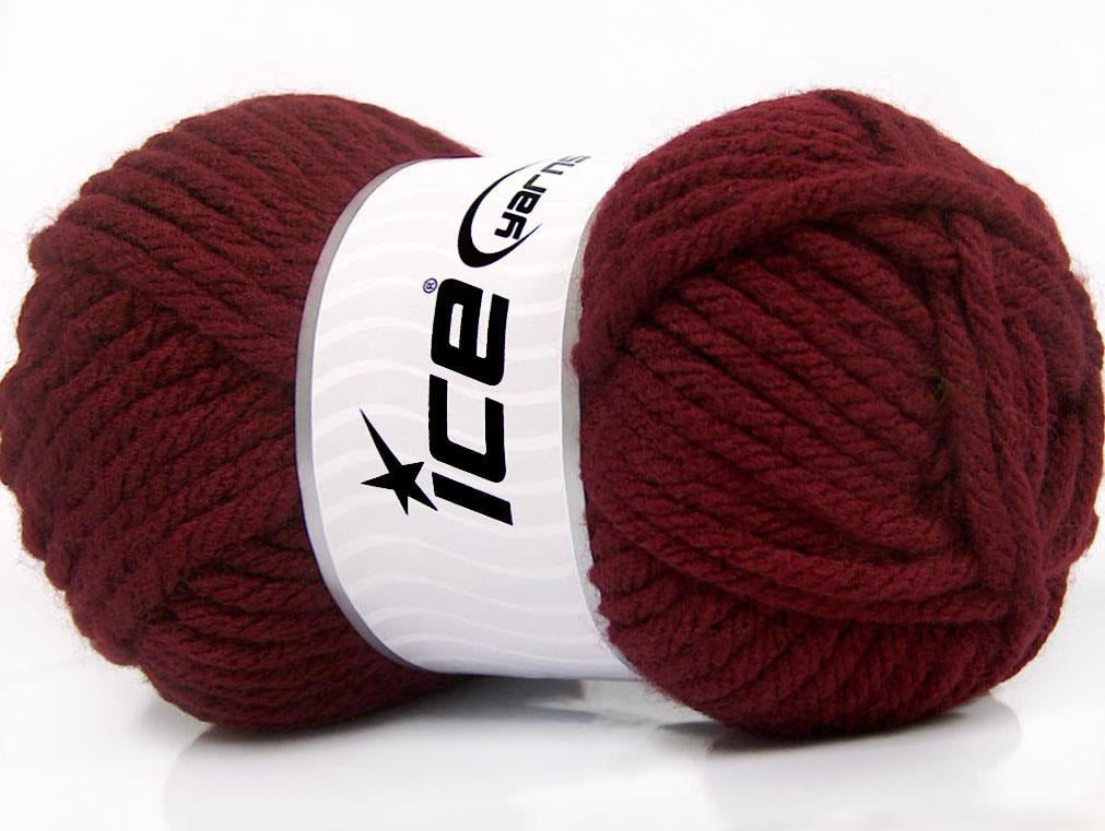 Atlas Superbulky Dark Burgundy