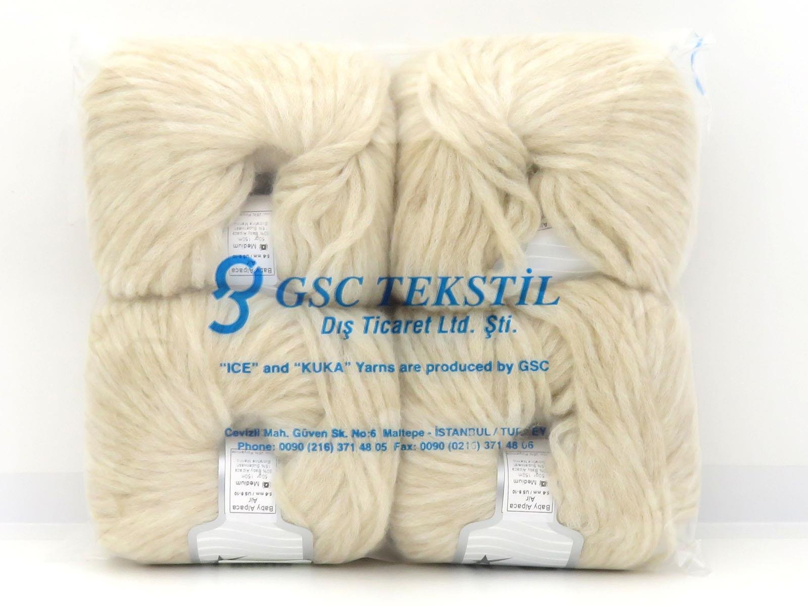 Baby Alpaca Air Dark Cream