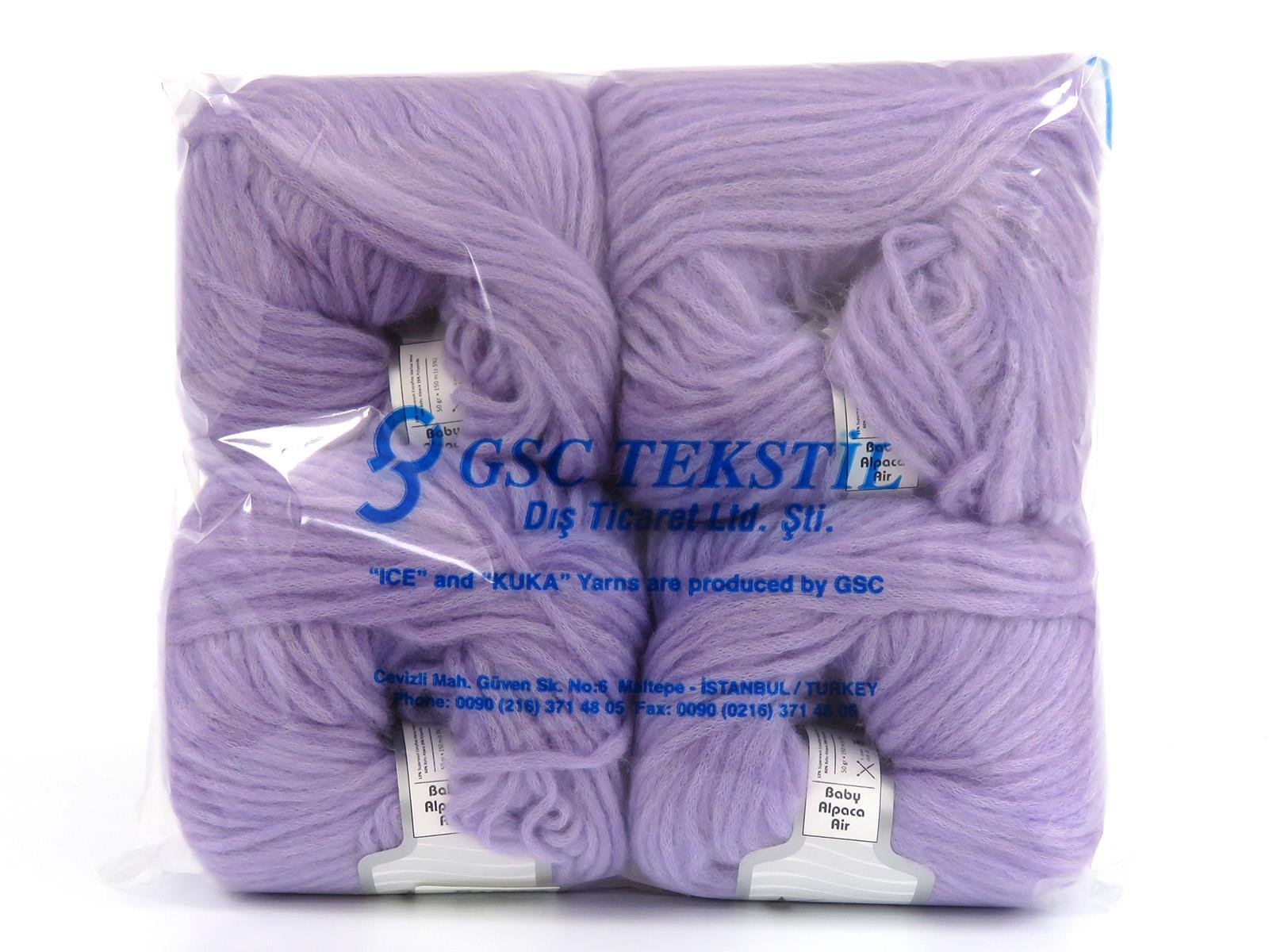 Baby Alpaca Air Dark Lilac