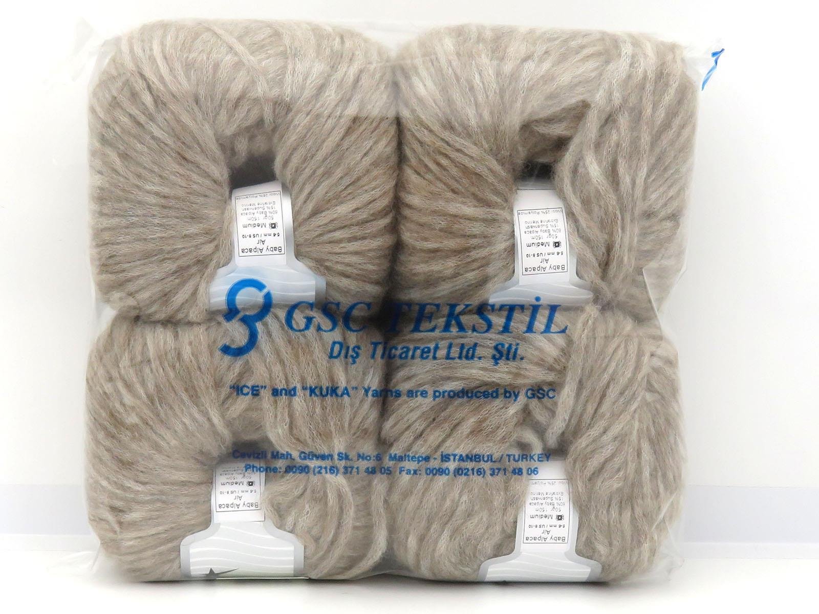 Baby Alpaca Air Light Camel